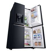 LG 708L French Door Fridge, with Door-in-Door®, in Matte Black Stainless Steel, GF-D708MBSL